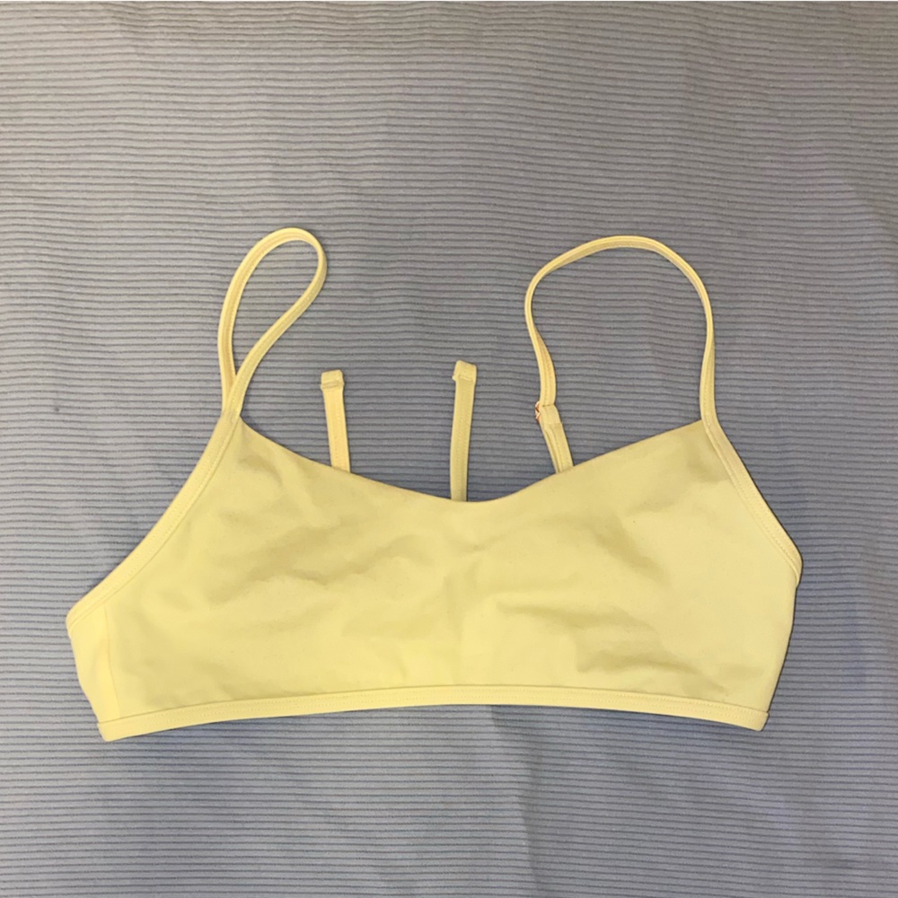 Jolyn Hikari Yellow Bikini Top